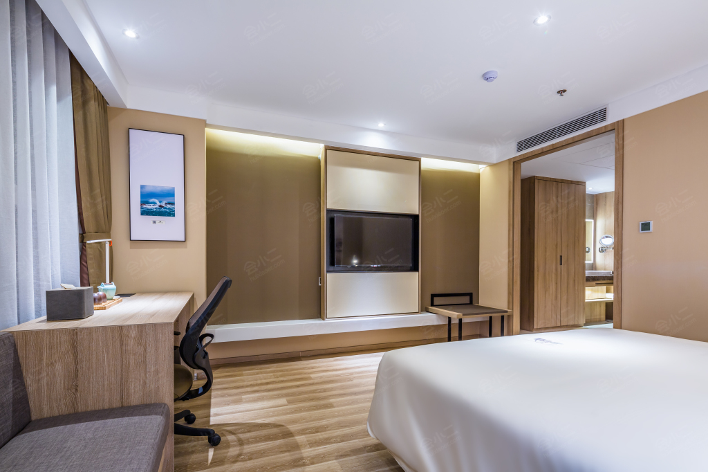 青岛金沙滩亚朵酒店客房图片