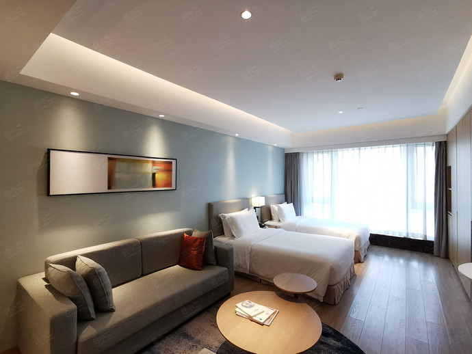 杭州紫金港莎玛酒店双床房