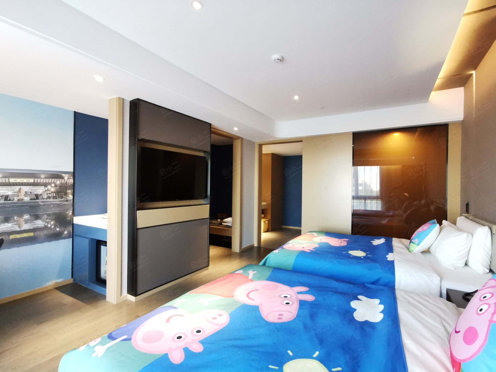 苏州新区狮山淮海街亚朵酒店几木亲子房