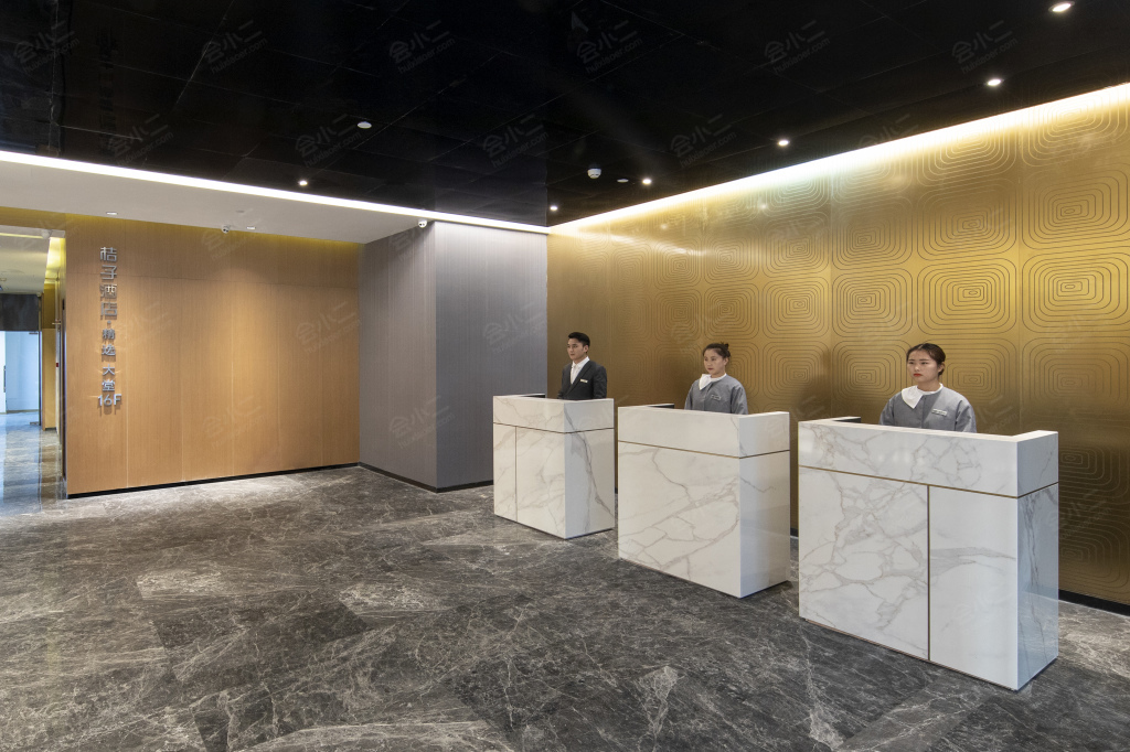 桔子酒店(西安北站市政府店)大堂图片