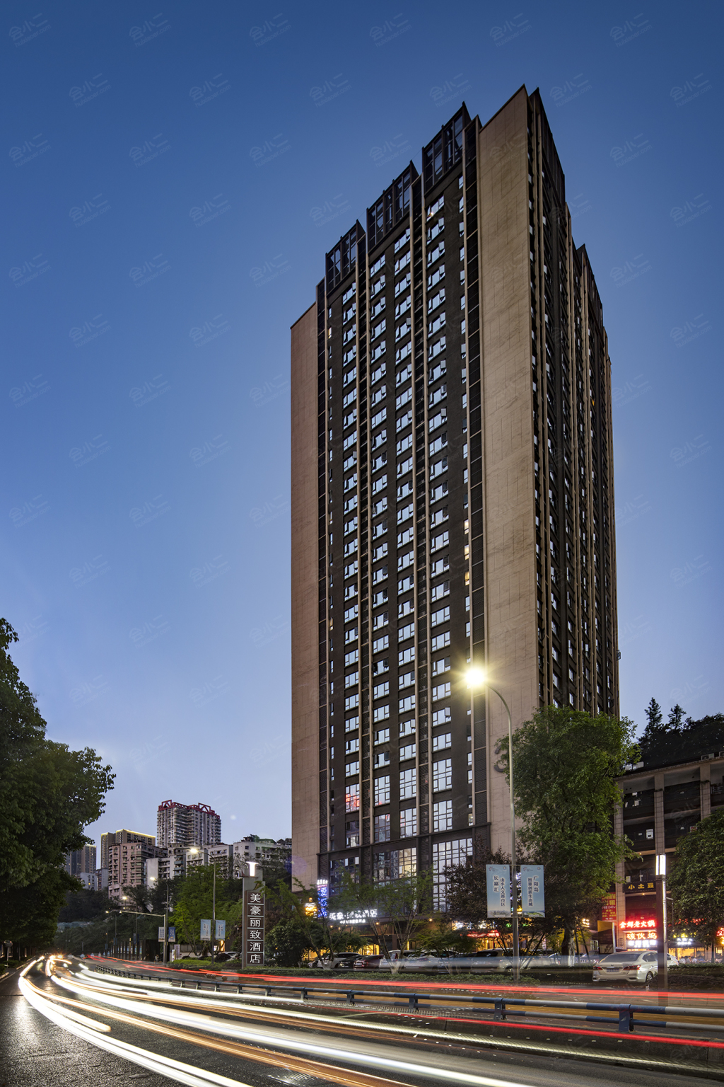美豪丽致酒店(重庆南滨路店)外观图片