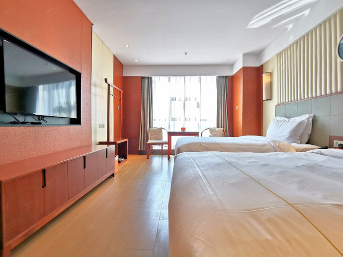 长沙亚士多蔚景温德姆酒店雅致高空双床房