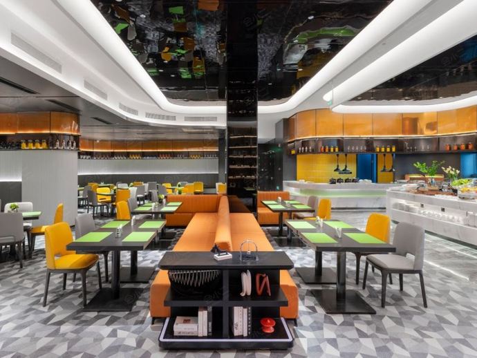 北京鸟巢希尔顿欢朋酒店欢朋餐厅