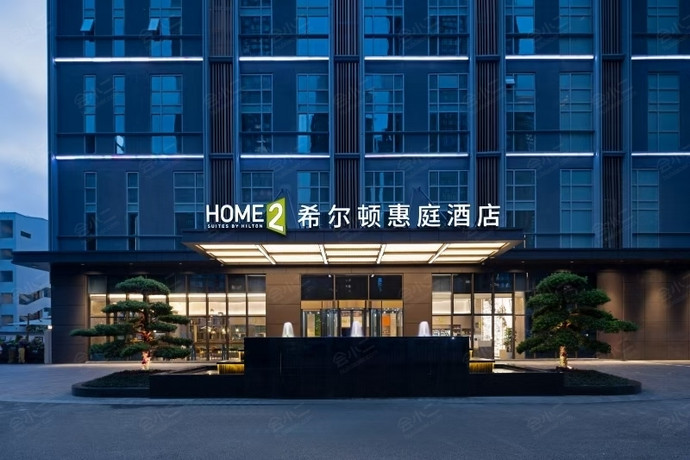 贵阳南明甲秀希尔顿惠庭酒店外观
