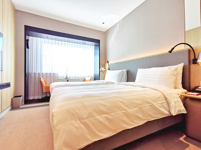 上海虹桥机场香格里拉及盛贸酒店盛贸豪华双床房