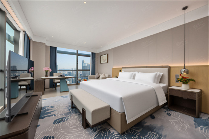 珠海华业建国饭店豪华大床房