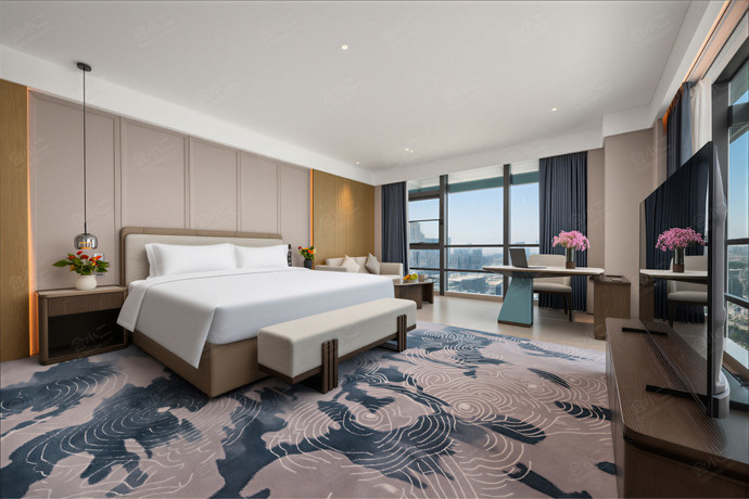 珠海华业建国饭店行政景观大床房