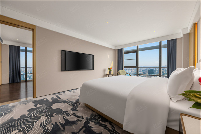 珠海华业建国饭店艺术中心行政景观套房