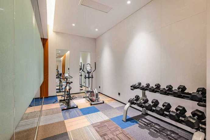 东谷酒店天津奥体中心王顶堤地铁站店健身