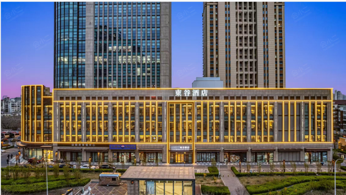 东谷酒店天津奥体中心王顶堤地铁站店外观