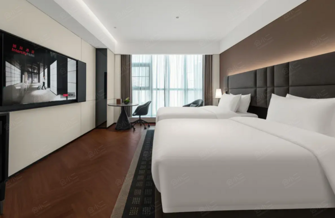 合肥高新银泰中国声谷城际酒店豪华双床房