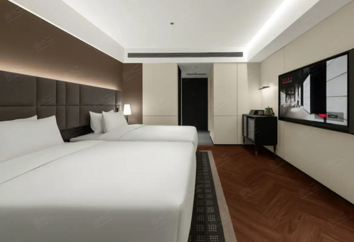 合肥高新银泰中国声谷城际酒店高级双床房